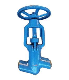 High temperature and high pressure forged steel globe valve