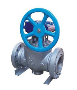 Mounted ball valve