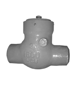 High temperature and high pressure swing check valve
