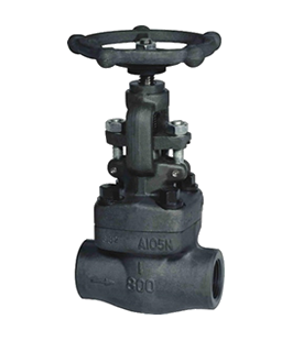 Medium and low pressure forged steel gate valves